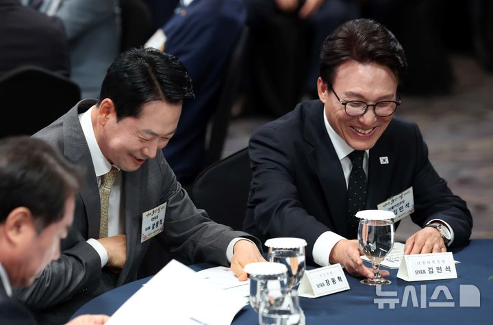 여야 대표, '단식 농성' 공공노련 위원장 예방…