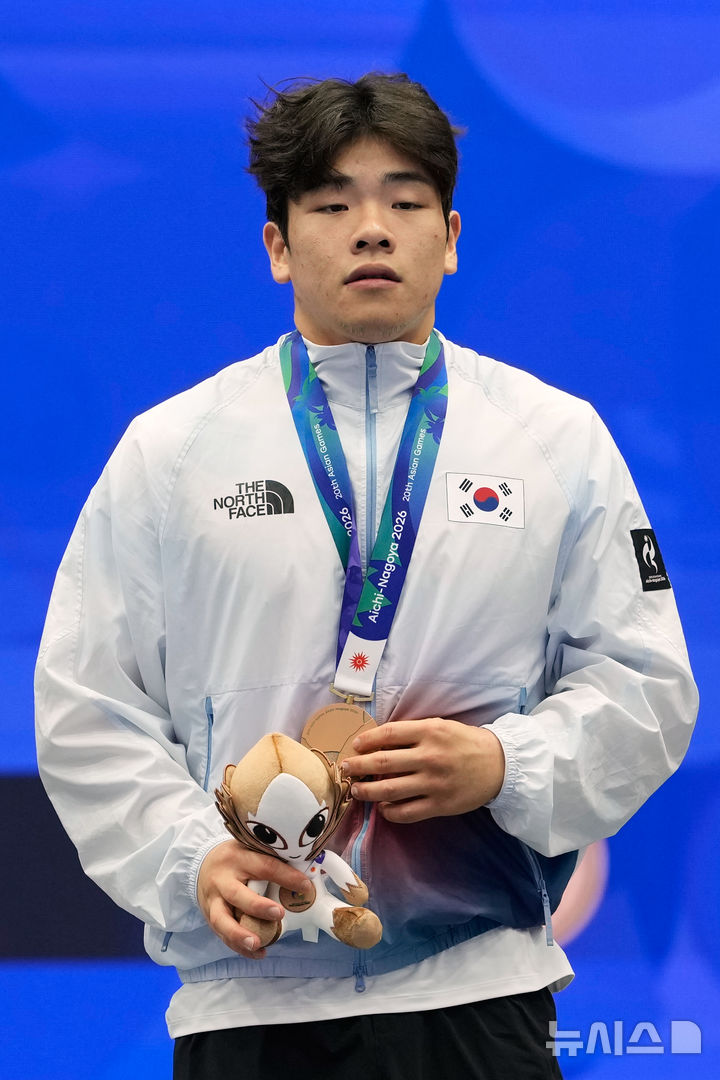 85㎏급 '동메달' 시상대 오른 김민규