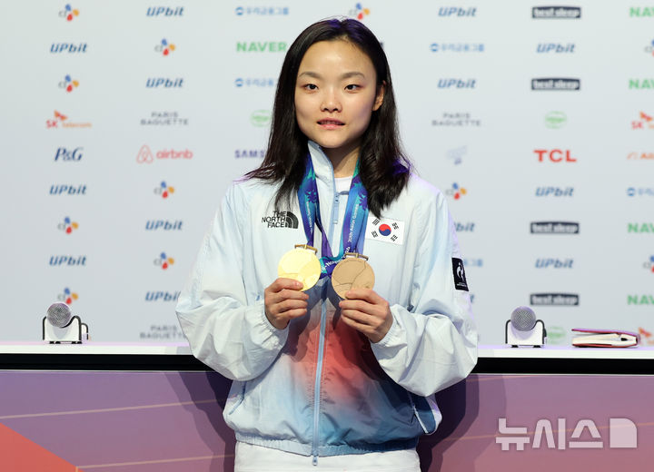 서채현 '리드는 금메달, 볼더링 동메달'