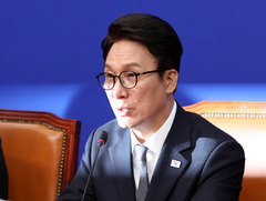 김민석, 공공노련 단식 농성장 방문…"필요하면 조정 역할 하겠다"