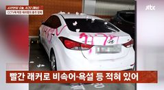 "나 무시해서 그랬다"…전 동료 차 붉은 스프레이 테러 30대 실형