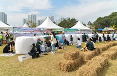 평택 첫 마시멜롱축제에 발길…"가족형 관광축제로"