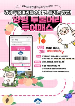 양평군, 관광지·카페 연계 '두물머리 투어패스' 출시