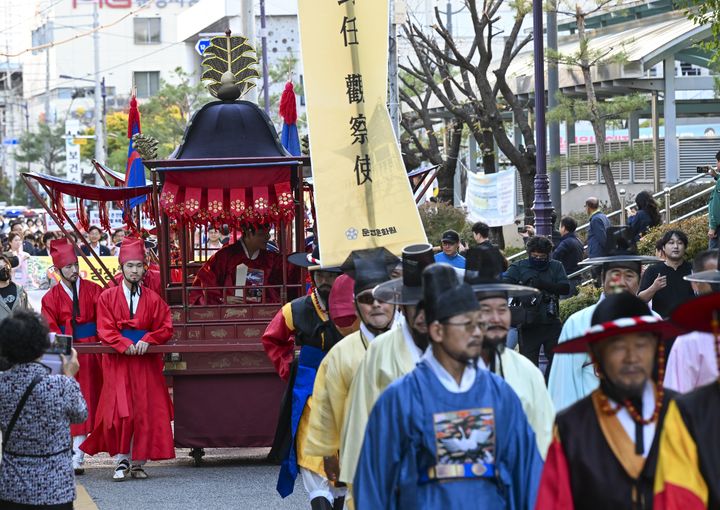 조선시대 경상감사 부임 행렬, 문경 도심서 재현
