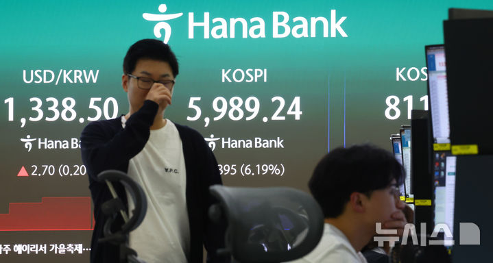 6000선 무너진 코스피