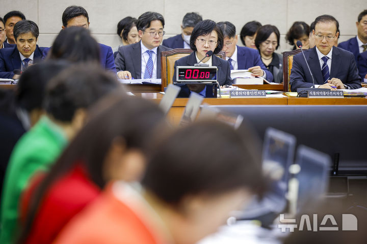 국회 복지위, 김승원 '식약처 청탁' 공방…與 "정치공세" 野 "증인 거부"(종합) 