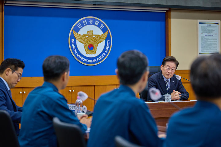 李대통령, 인천 흉기 난동에 "범죄 예방·대응 체계 강화…실효적 대책 마련해야"