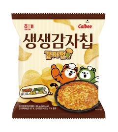 롯데마트·슈퍼, 강원 햇감자로 만든 '해태 생생감자칩 감자전맛' 출시
