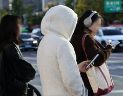 많이 추워진 날씨