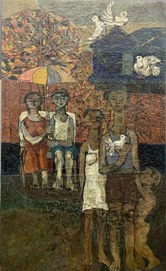 이중섭이 "야수파가 오고 있다"던 화가…'1957-문우식'