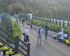 제천 청풍호 바람달정원 인기…"2주간 5618명 방문"