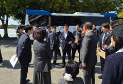 전북도의회 농복환위, 농업기술원 수박시험장 찾아 현장점검