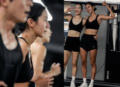 유이, 구릿빛 피부에 선명한 복근…트레드밀로 불태우는 운동 열정