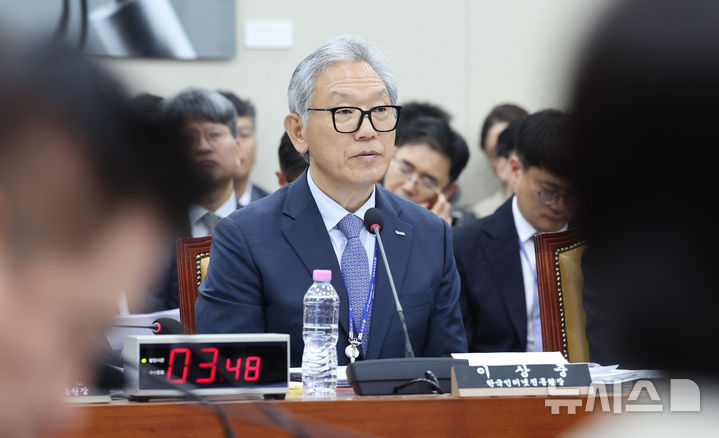 국감 질의 듣는 이상중 한국인터넷진흥원장