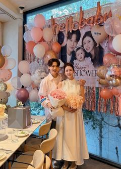 이다해·세븐, 출산 전인데 딸 얼굴 공개했다