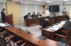 김기현 청주문화재단 대표 후보자 인사청문회 파행