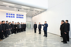 시진핑, 네이멍구 시찰…'東데이터·西컴퓨팅' 허브 점검