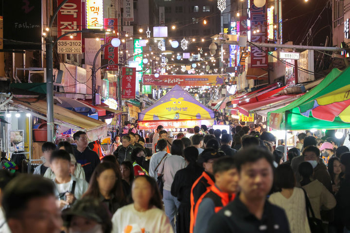 '용인중앙시장 별빛마당 야시장' 개장…공연·먹거리 풍성