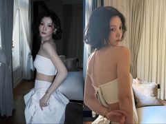김유정, 여리여리한 어깨 드러낸 드레스핏…"2주 굶은 적도"