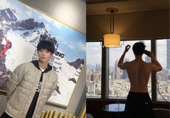 박보검 "꾸준히 달리더니"…상의 벗고 드러낸 '탄탄' 등 근육