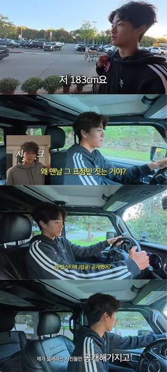 17살 183㎝ 권상우 아들 "엄마가 자꾸 내가 싫어하는 사진 올려"