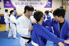 강원랜드 유도팀, 전국체전 출전 선수 전원 메달