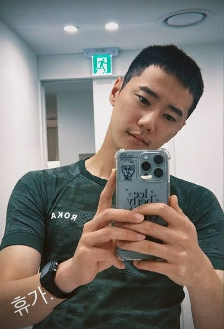 이준영, M자 탈모설 벗어난다…빽빽한 이마라인 눈길