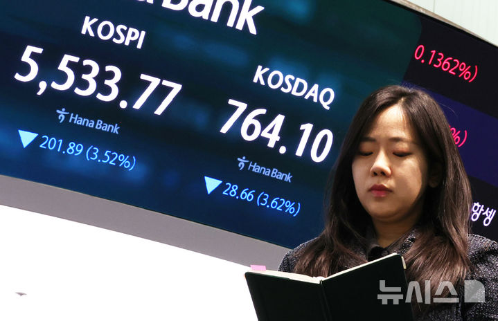 "美보다 더 빠진 국장"…실적 두 배인데 주가 왜 이러나