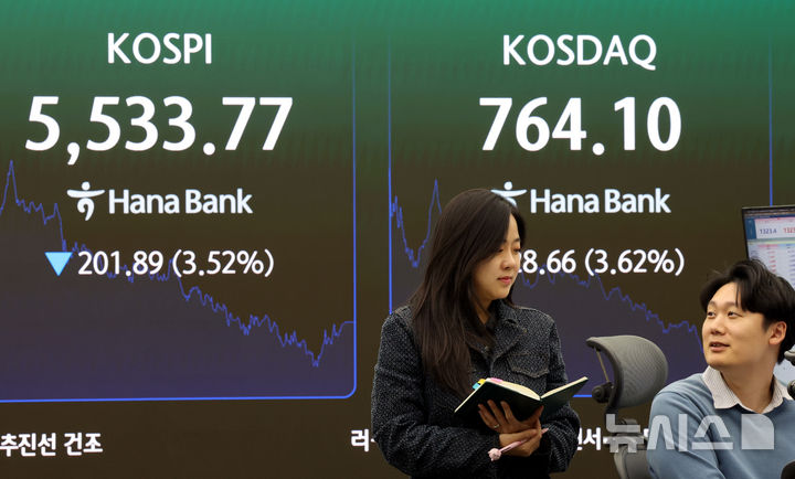 "美반도체는 날았는데"…삼성전자·SK하이닉스 급락, 外人 선택 엇갈려[핫스탁](종합)
