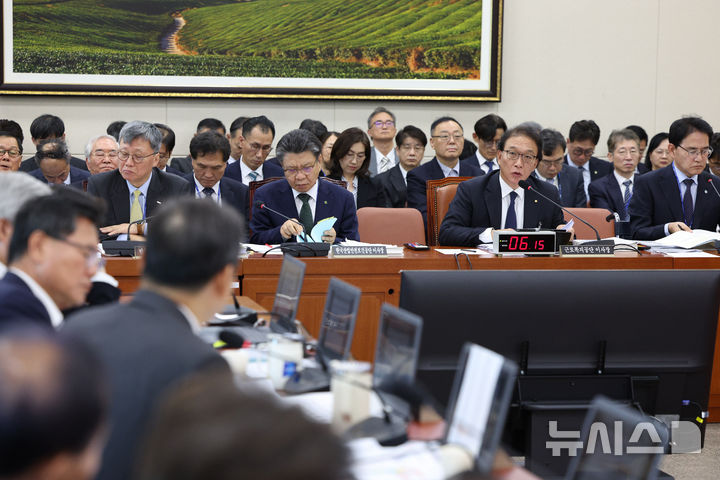 노동부 산하기관 국감…'납 노출 은폐'에 '성남라인' 인사 도마에(종합)