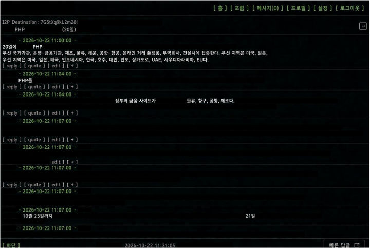 北 배후 해킹 조직, PHP 공격 준비 정황 포착