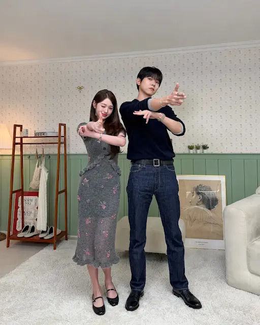 '173㎝' 장원영, 모델 주우재 옆에서 반전 키 차이…즐겨 먹는 콩 식단에도 관심