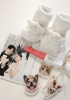 김가은♥윤선우, 결혼 1년 만에 임신 발표…"아기 천사 찾아와"