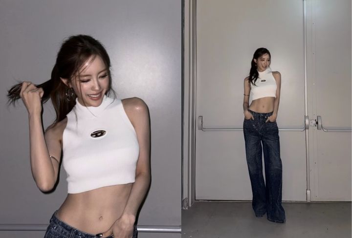 '티아라' 효민, 한층 탄탄해진 몸매…"11자 복근 드러냈다"