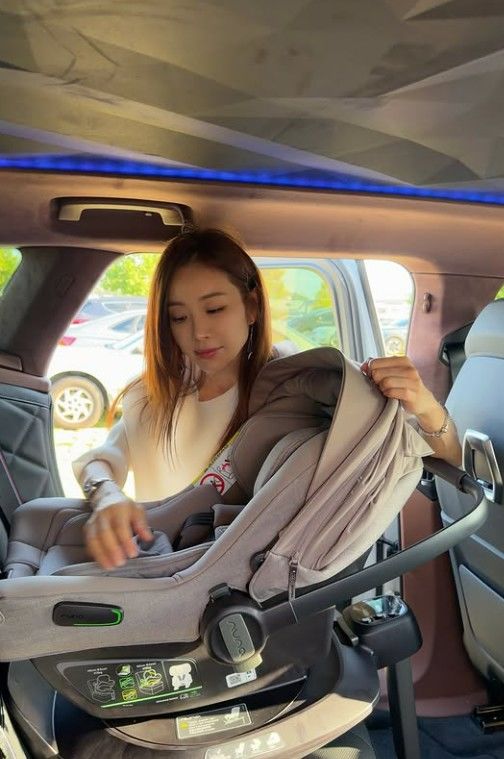 46세에 엄마된 한다감, 아들 맞이 한창