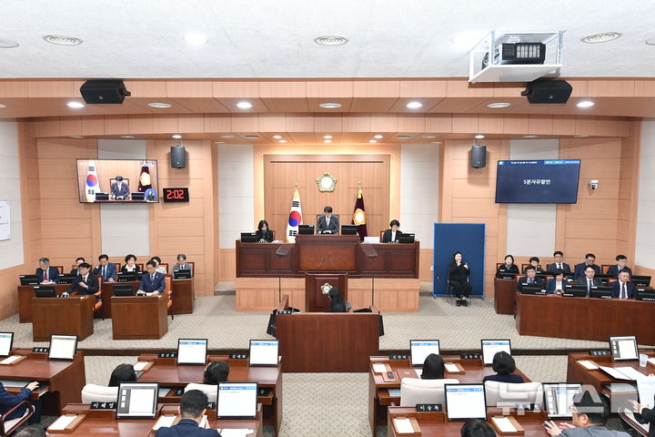 김해시의회 26일 임시회 개회…조례·동의안 41건 심사
