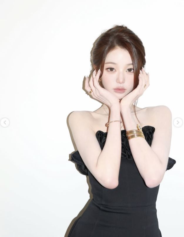 장원영, 검은 드레스의 인형 비주얼…건강·행복 모두 챙긴 관리법은