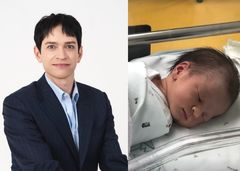 다니엘 린데만, 결혼 3년만 득녀…딸 사진 공개