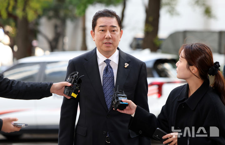 '8차 소환' 김병기 "신속히 수사 마무리해달라…무혐의 입증" [뉴시스Pic] 