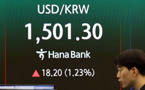 환율 이틀째 1500원 넘겨…종가 1500.6원