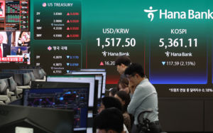 외환보유액 4236억달러…한달새 39억불 증발