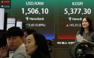 코스피, 호르무즈 개방 기대에 반등…환율 14.5원↓