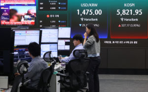 휴전 훈풍에 코스피, 15거래일 만에 5900선