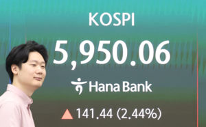 미·이란 물밑 대화에 '육천피' 탈환…42일만