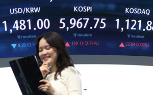 코스피, 이란 협상 기대에 2% ↑…장중 6천선