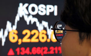 코스피 2.21%↑…전쟁 후 첫 6200선 회복