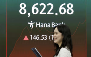 코스피, 4%대 급등에 매수 사이드카 발동