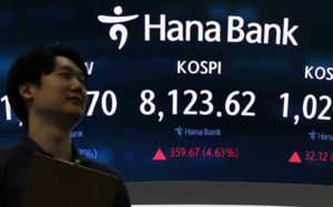 종전 합의 소식에 코스피 급등…8500 돌파