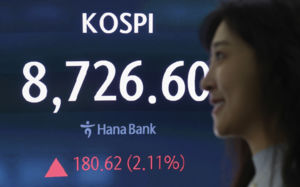 종전에 돌아온 외국인, 사흘간 4.9조 순매수