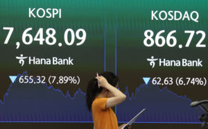 삼전닉스 와르르…코스피 8000선 붕괴